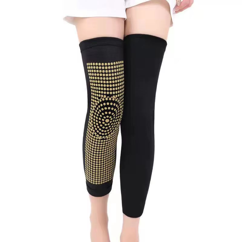 Ai Cao Hot Compress Knee Pad Self Heating Knee Pad Dot Matrix Ai Cao Knee Pad Autumn and Winter Joint Warmth and Cold Protection