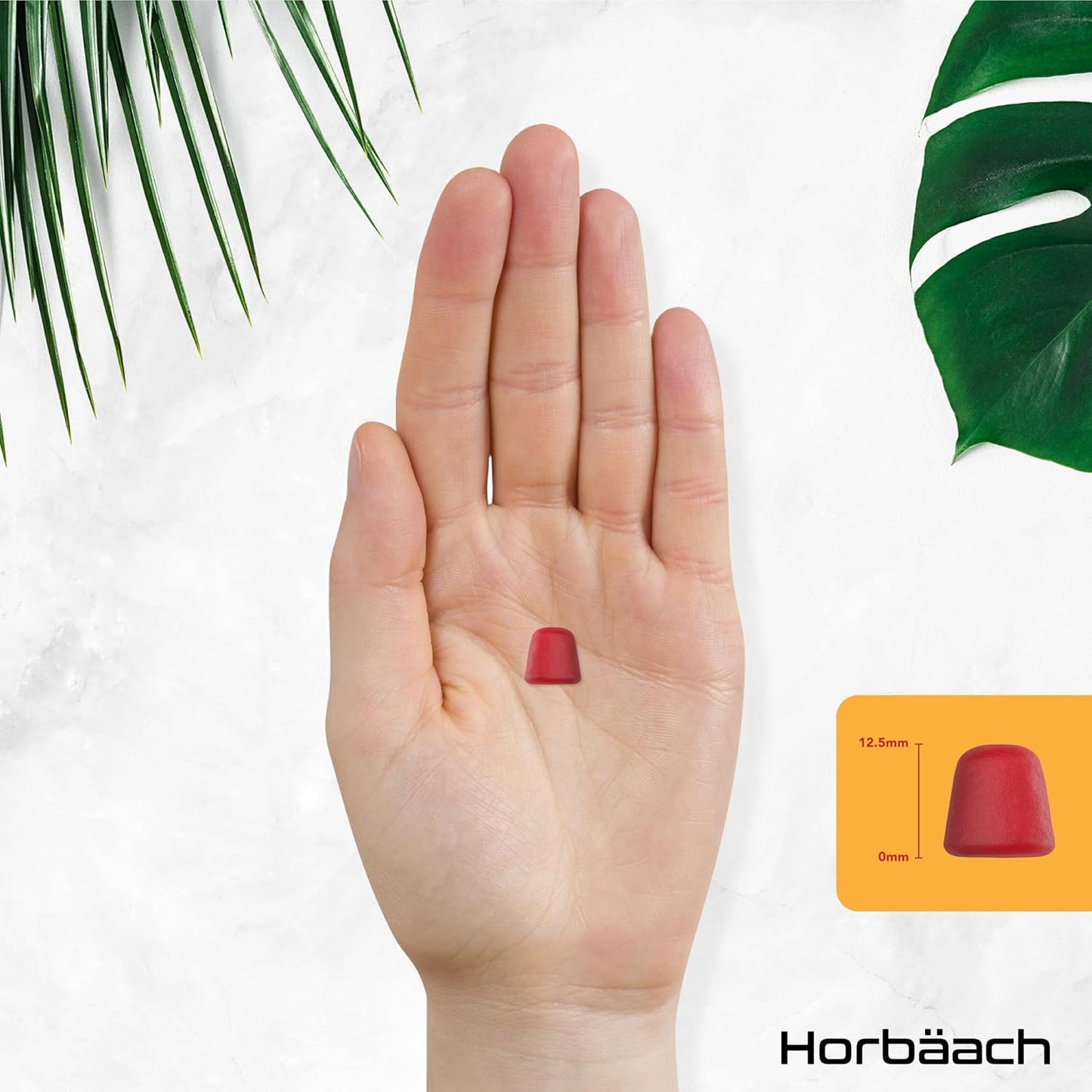 Gominolas Multivitaminas Y Minerales | 14 Multivitaminas Y Minerales Con Vitamina A, B12, C, D Y Zinc | 60 Gummies Sabor Fresa | De Horbaach